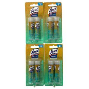 Lysol Smart Multi-Purpose Cleaner Refill Twin Packs Fresh Waterfall Lot of 4